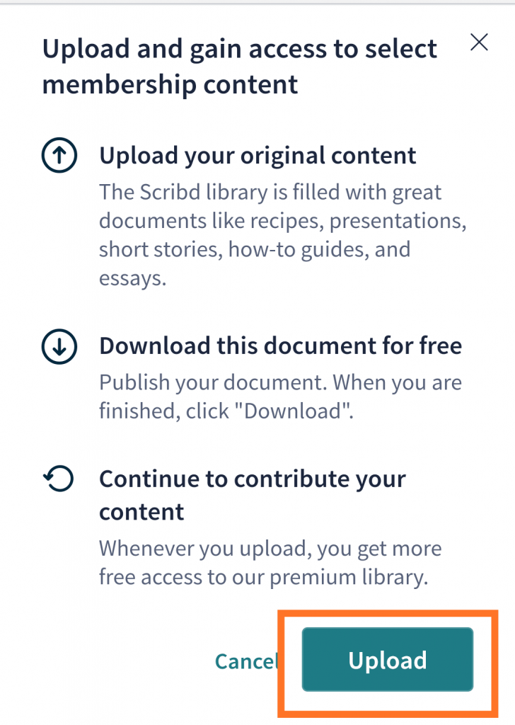 cara download scribd gratis tanpa daftar upload atau bayar