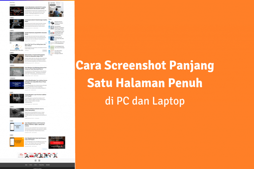 7 Cara Screenshot Satu Halaman Penuh di PC dan Laptop