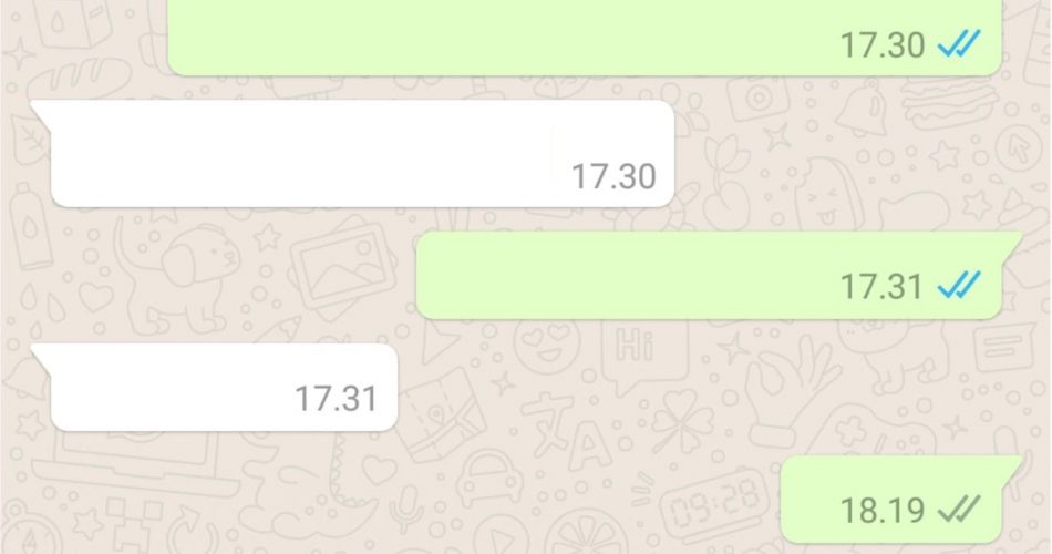 cara mengirim pesan kosong di whatsapp