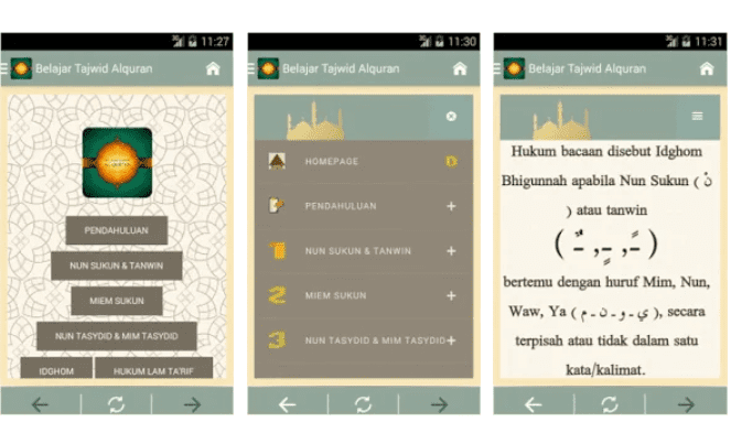 7 Aplikasi Belajar Tajwid Lengkap Terbaik di Android 2