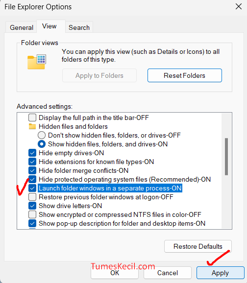 cara mengatasi File Explorer crash di Windows 