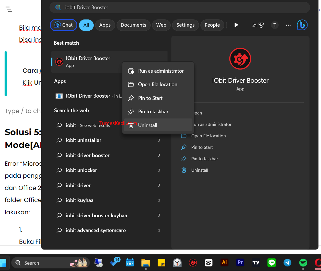 √ 6+ Cara Mengatasi Error Microsoft Setup Bootstrapper has Stopped ...