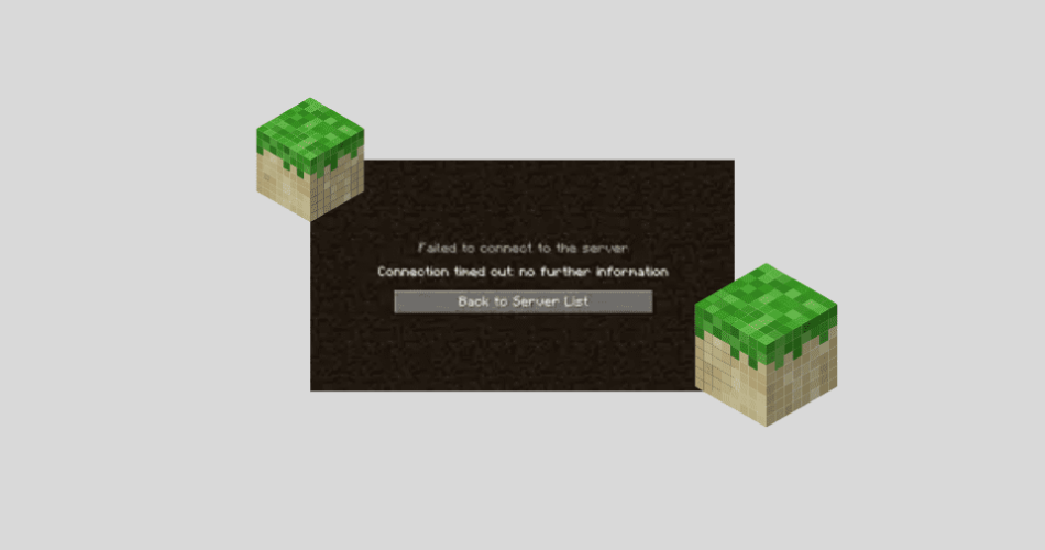 Cara Mengatasi Minecraft Server Connection Timed Out Error
