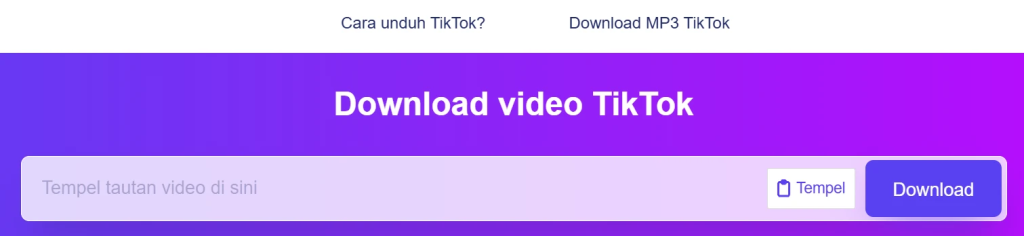Cara Download Video dari TikTok dan Twitter 2